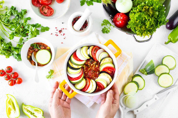 Assembling the Salad