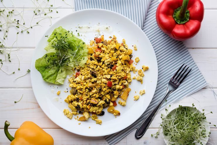 Breakfast Vegan Tofu Scramble