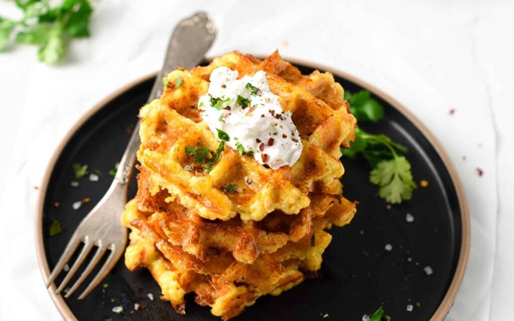 Cauliflower Waffles