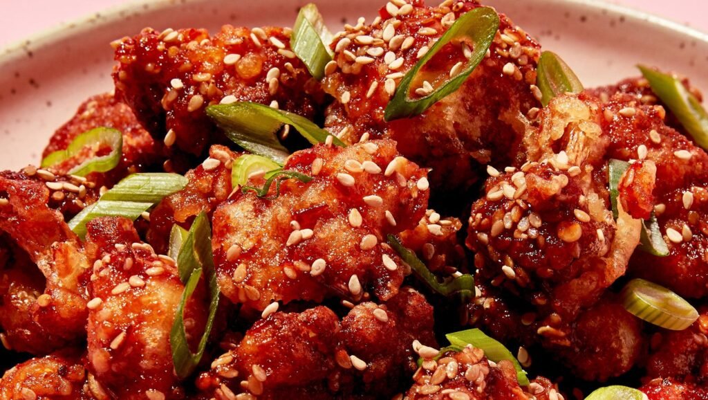 Chili Garlic Fried Cauliflower