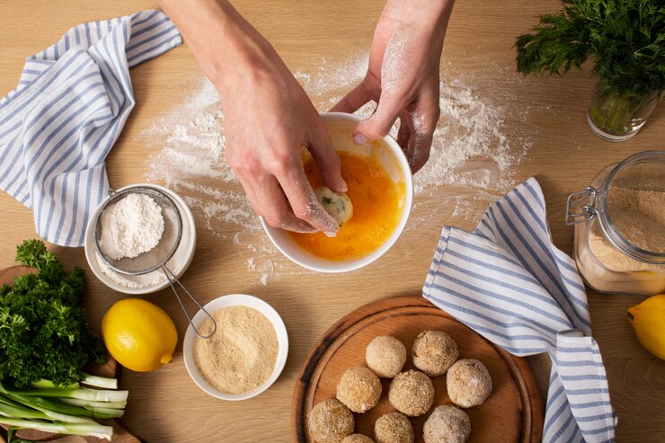 To Make Creamy Parmesan Chicken Meatballs, Follow These Simple Steps: