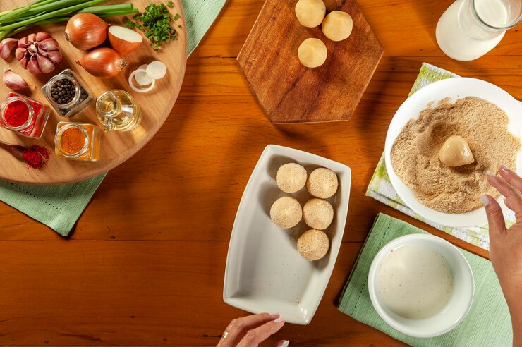 To Make Creamy Parmesan Chicken Meatballs, You Will Need The Following Ingredients: