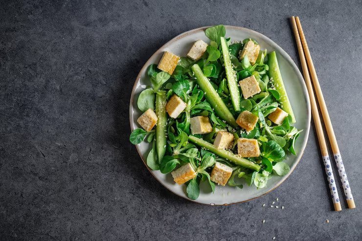 Tofu Broccoli Bowl