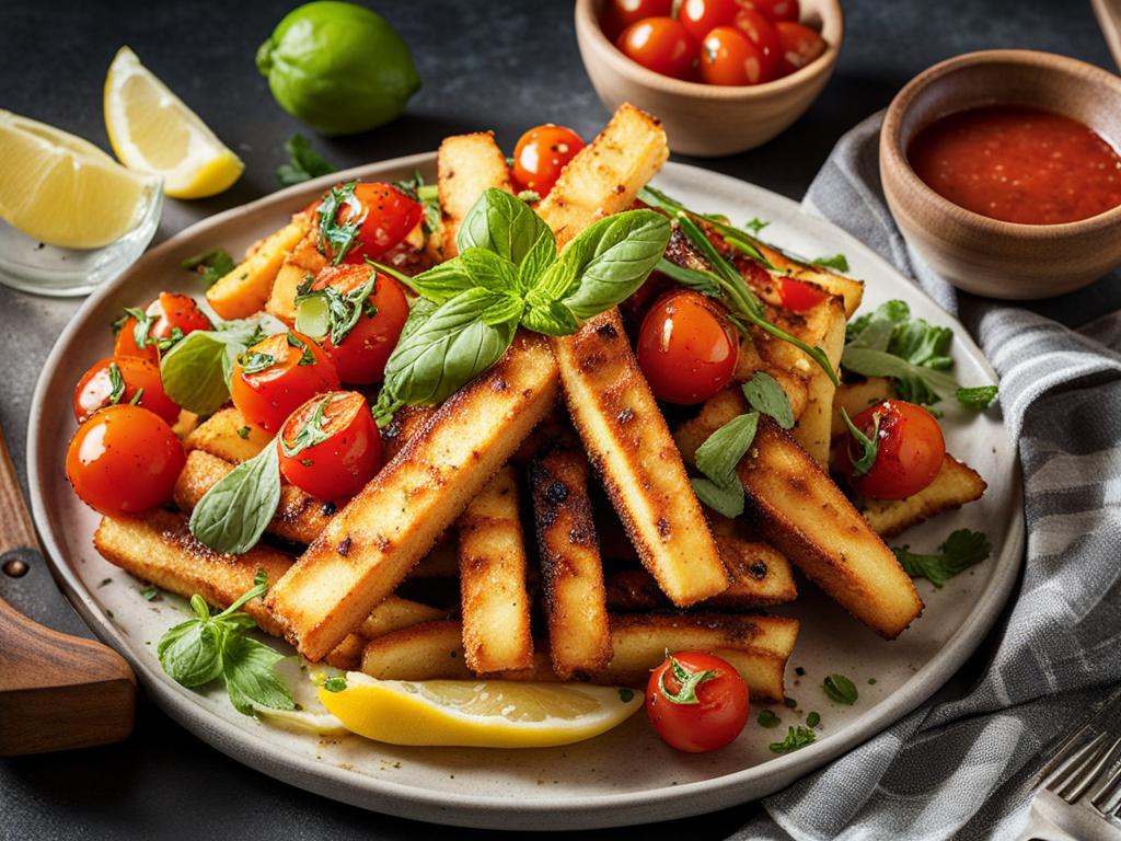 Crispy Halloumi Fries