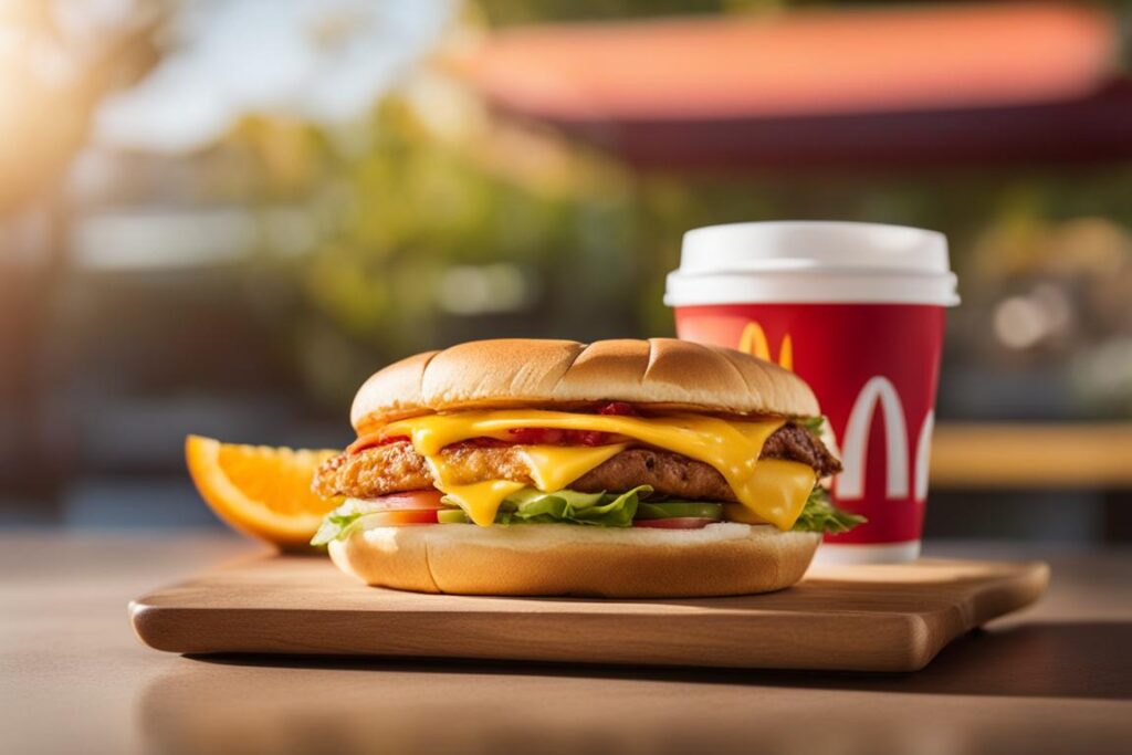 McDonald's breakfast nutrition