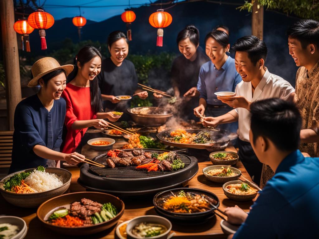 korean bbq social dining experience