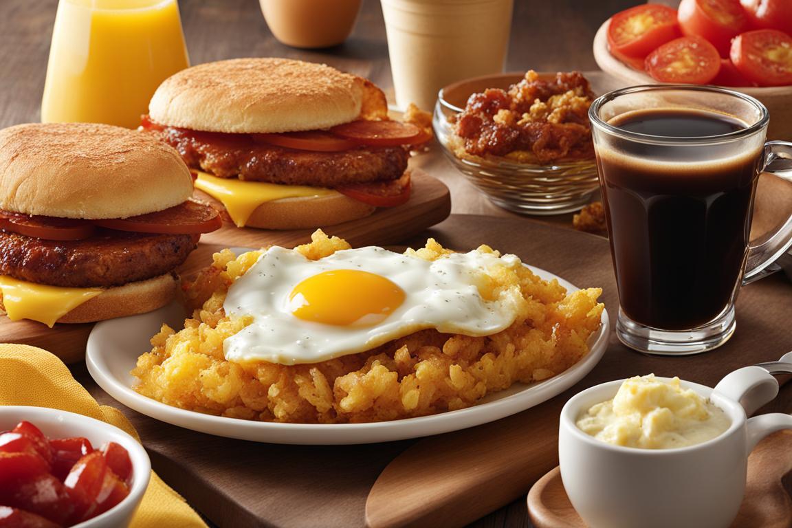 mcdonald's breakfast menu