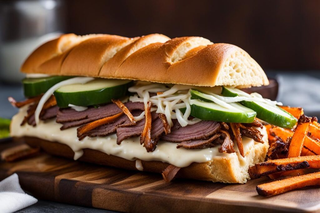 Roast Beef Sandwich Variation