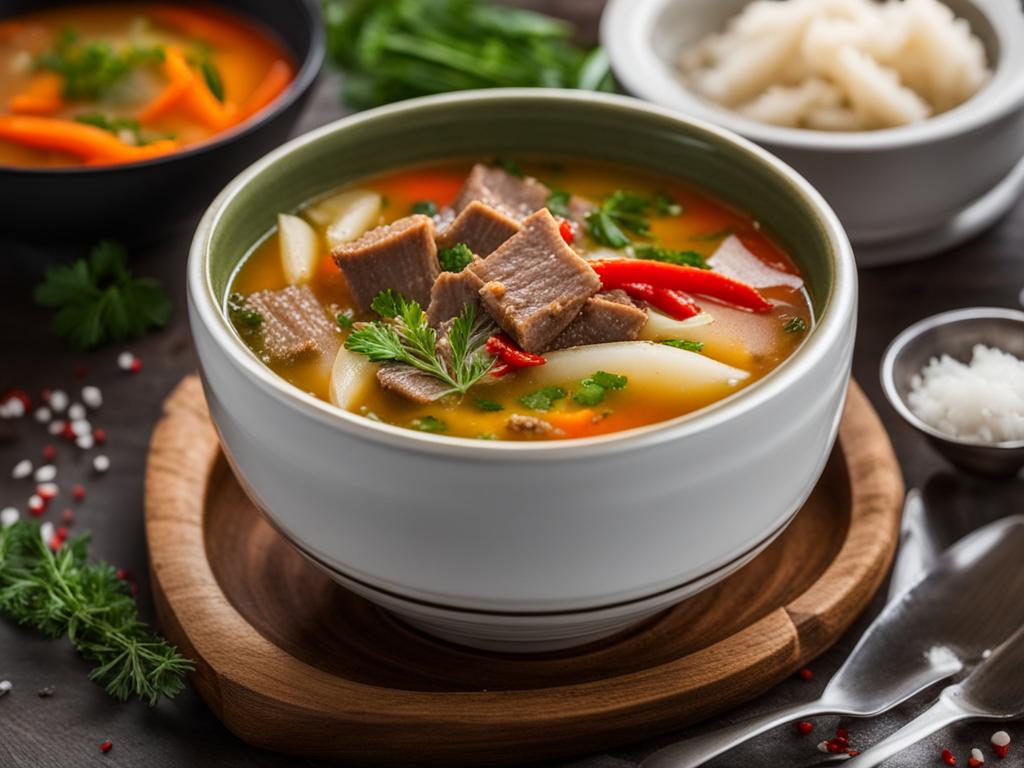 beef tripe soup