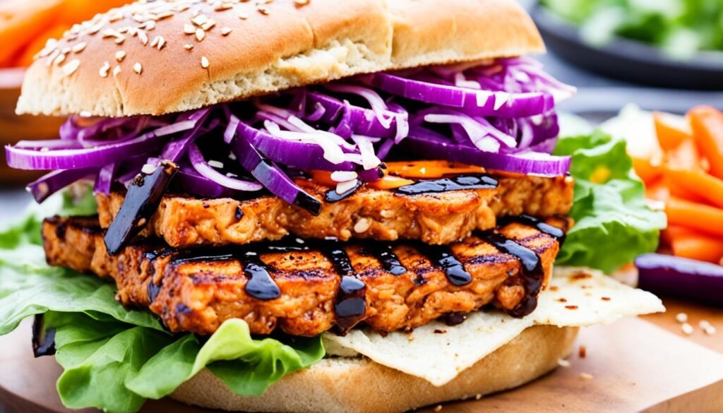 BBQ Tempeh Sandwiches