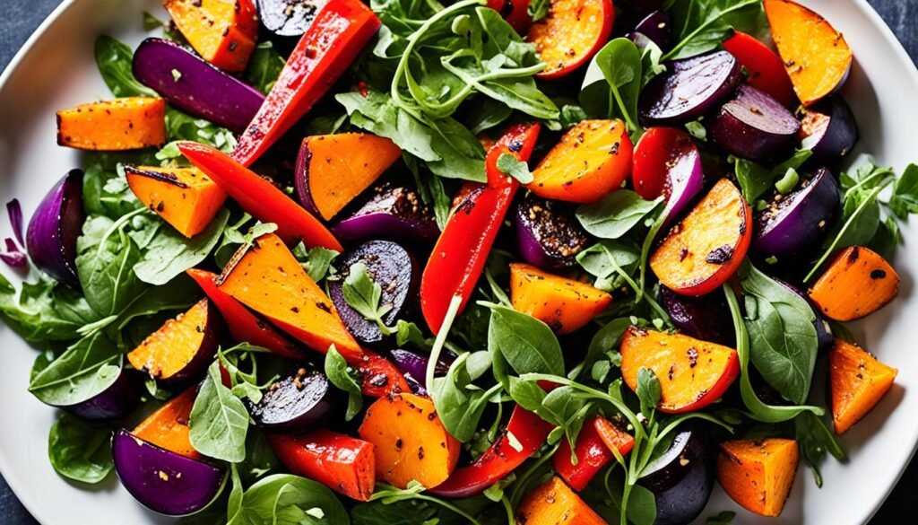 roasted vegetable salad