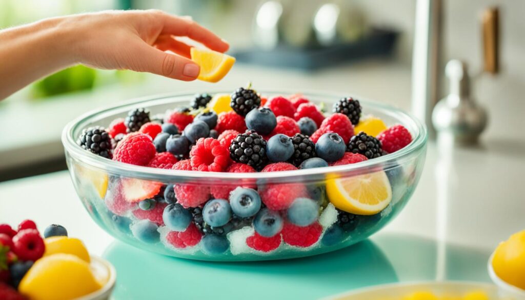 storing summer berry salad