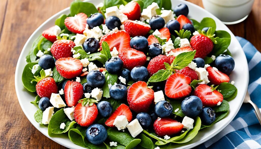 summer berry salad