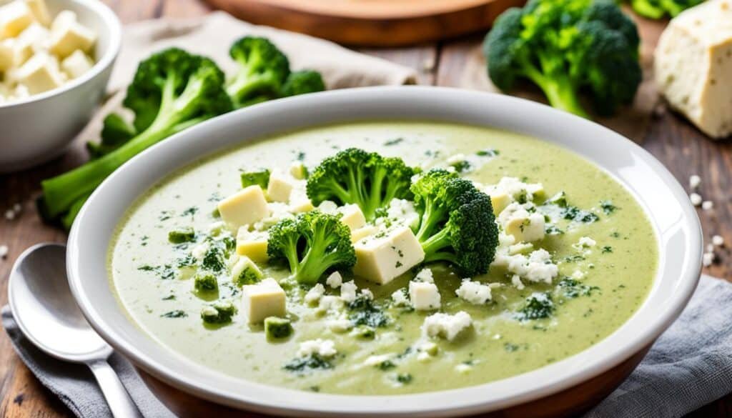 Broccoli and Feta Soup