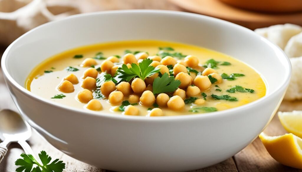 Lemon Chickpea Soup