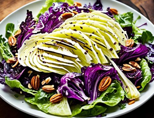 Roasted Cabbage Salad: A Zesty Twist With Lemon-Garlic Vinaigrette
