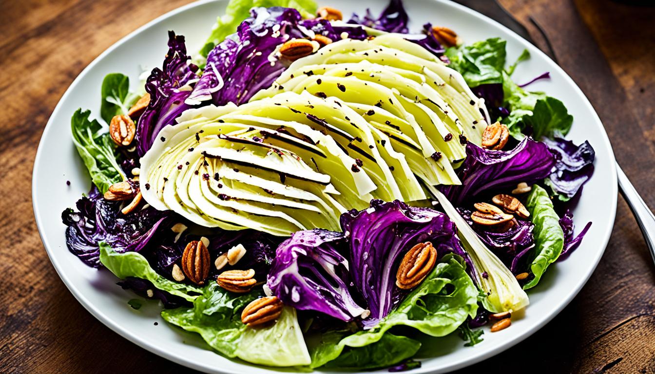 Roasted Cabbage Salad