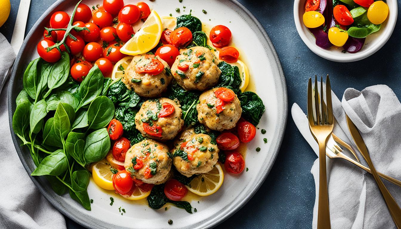 Chicken Piccata Meatballs