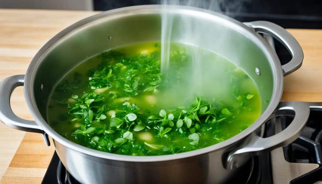 Reheating Watercress Soup