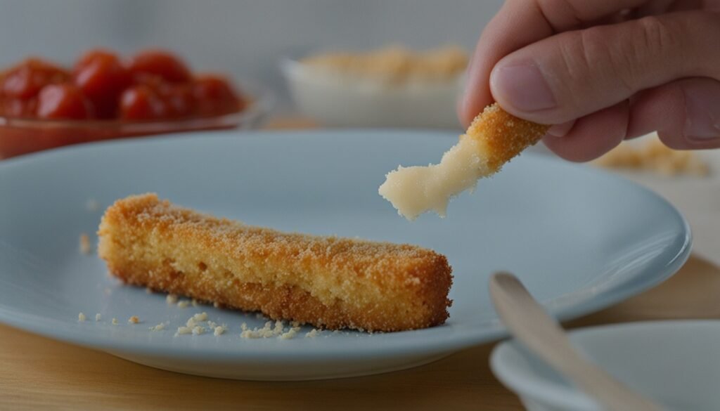 freeze mozzarella sticks