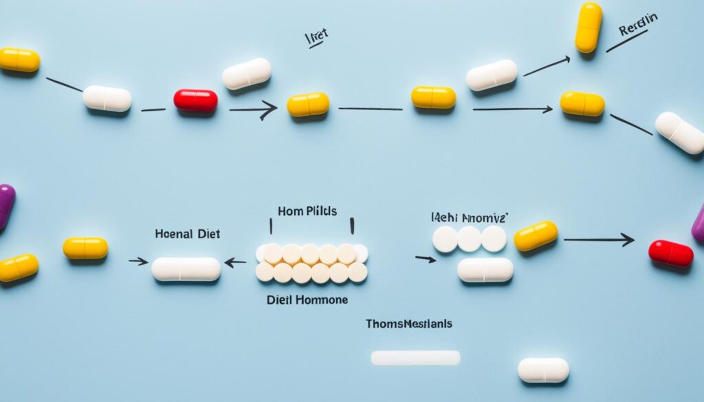 hormonal regulation of diet pills