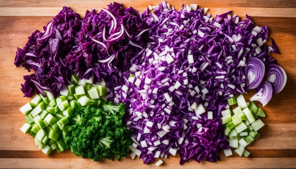 Cabbage soup ingredients