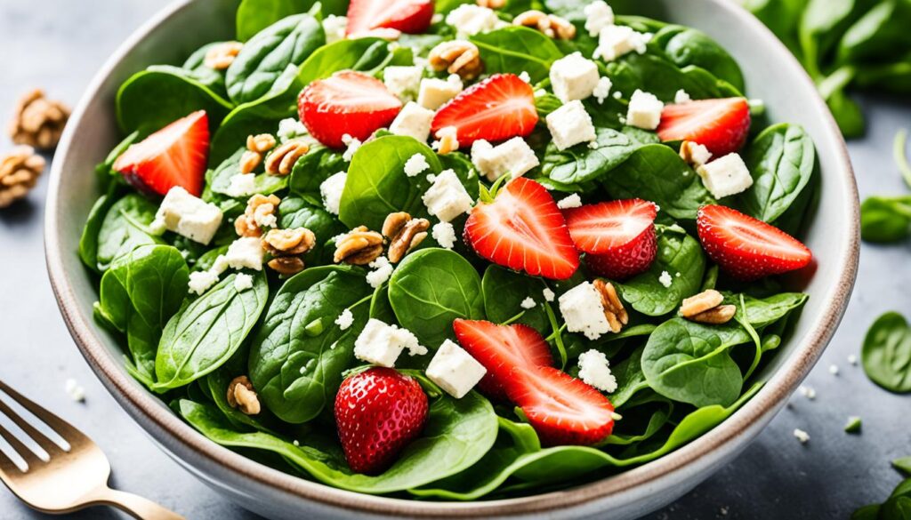 Spinach salad