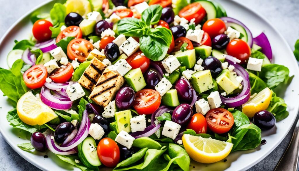 Vegan Greek Salad