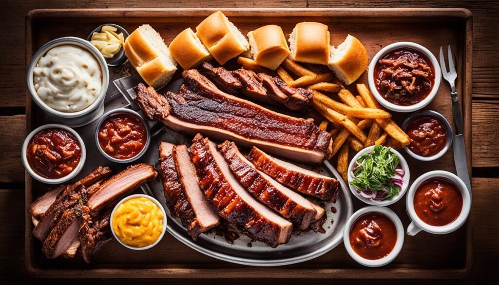 regional barbecue icons