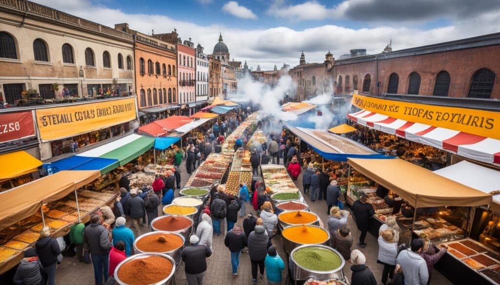 Diverse Ethnic Foods