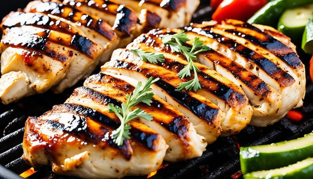 Grilled chicken