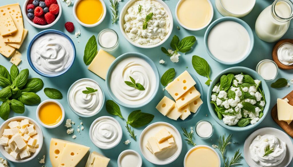 Types Of Dairy Foods