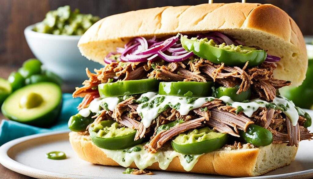 pulled pork sandwich variations