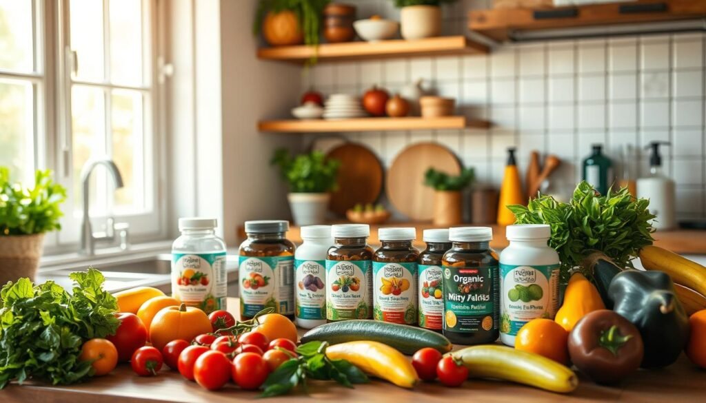 Selecting organic supplements