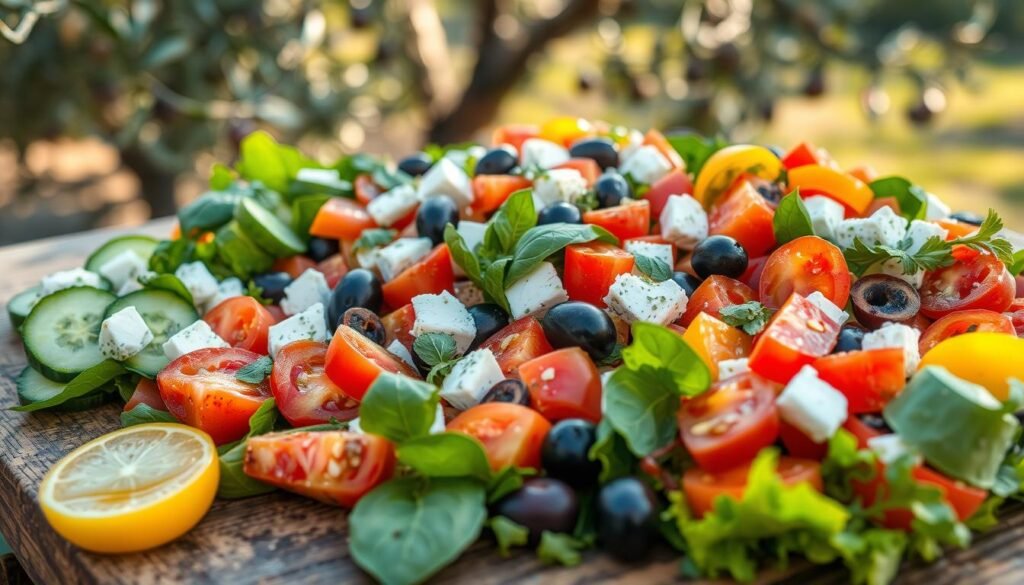 Mediterranean Salad Variations