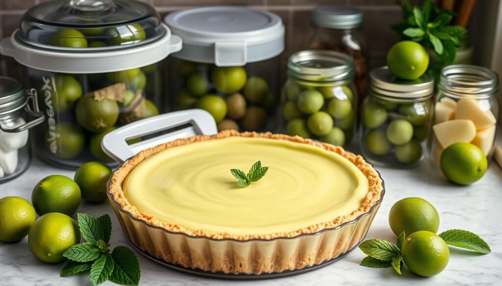 key lime pie storage