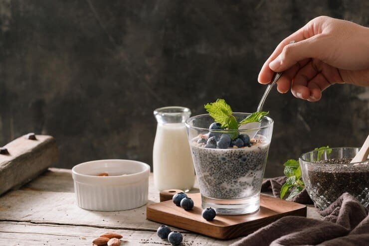 2. Make Chia Pudding as a Healthy Snack or Breakfast