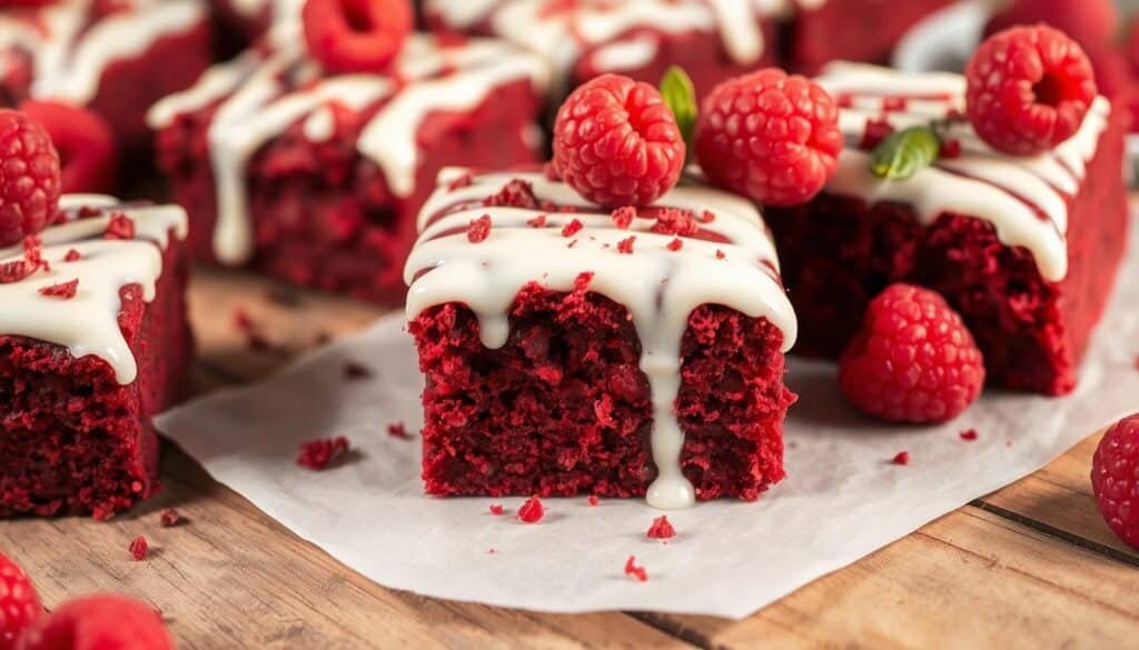 red velvet brownies